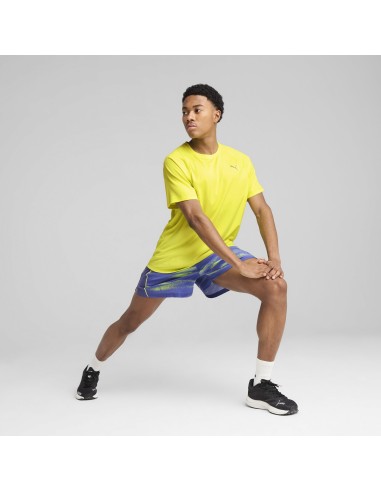 CAMISETA RUN VELOCITY AMARILLA (526600-39).