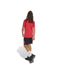 CONJUNTO ADIDAS ROJO NEGRO (JC9716). 2