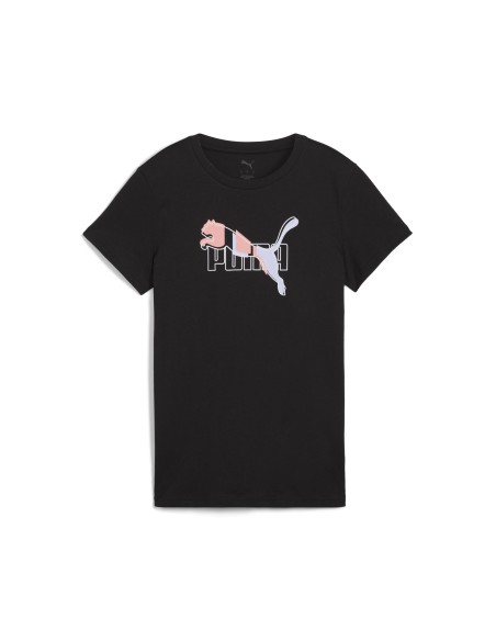 CAMISETA NEGRA PUMA (684991-01).