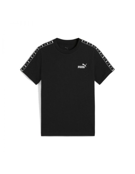 CAMISETA PUMA NEGRA GS (685780-01).