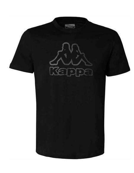 CAMISETA CREMY 23  NEGRA HOMBRE KAPPA (331G3CW-005).