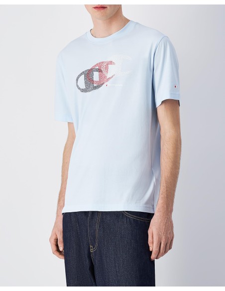 CAMISETA CELESTE CHAMPION H (220773-BS187).