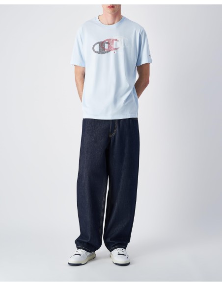 CAMISETA CELESTE CHAMPION H (220773-BS187).