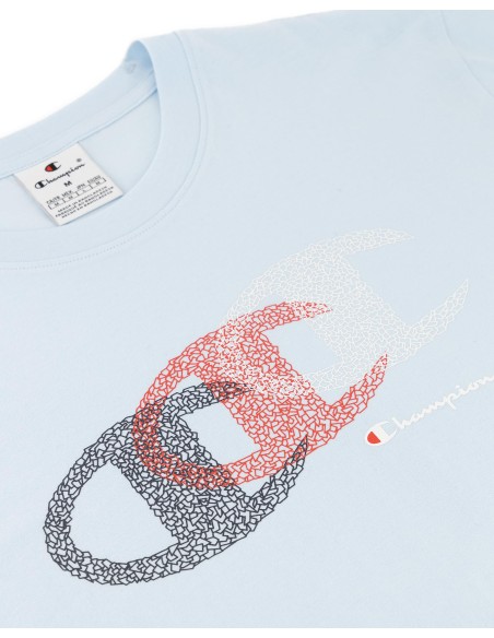 CAMISETA CELESTE CHAMPION H (220773-BS187).