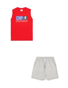 CONJUNTO ROJO GRIS CHAMPION (306993-RS011).