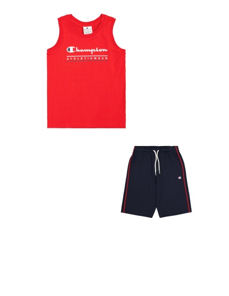 CONJUNTO ROJO MARINO CHAMPION GS (306994-RS011).