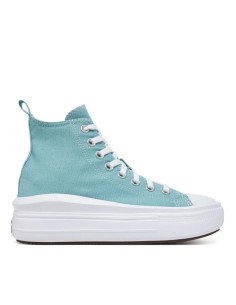ZAPATILLAS TURQUESA PLATAFORMA (A10703C).