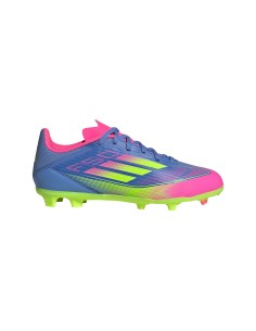 BOTA FUTBOL F50 FG GS AZUL-ROSA (IE3746).