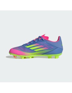 BOTA FUTBOL F50 FG GS AZUL-ROSA (IE3746). 2