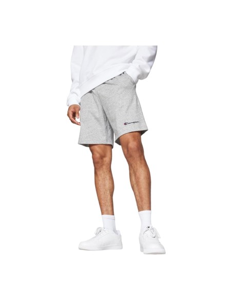 BERMUDA GRIS CHAMPION CON CREMALLERA BOLSILLO (220808-NOXM).