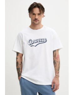 CAMISETA BLANCA CONVERSE (10027994-A02).