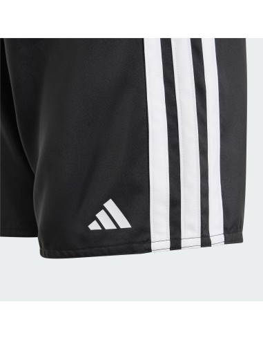 SHORT ADIDAS NEGRO BLANCO GS (JD8013).