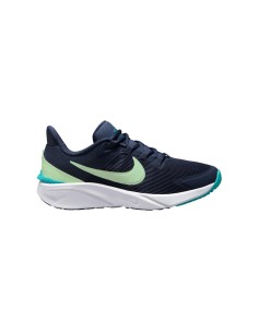 ZAPATILLAS STAR RUNNER MARINO TURQUESA GS (DX7615-409).