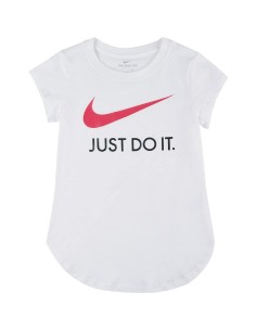 CAMISETA BLANCA ROSA BB TD (36F245-001).