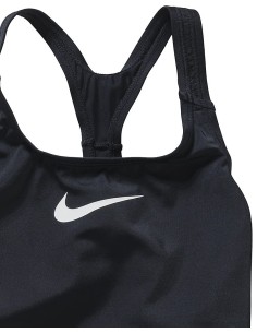 BAÑADOR NEGRO NIÑA NIKE (NESSB711-001). 2