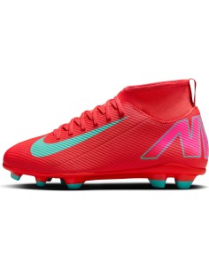 ZAPATILLAS SUPERFLY 10 FG VERDE ROSA CALCETIN (FQ8318-301).