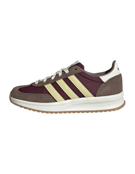 ZAPATILLAS RUN 70S 2.0 COLOR MARRON BURDEO Y BEIG (JQ9589).