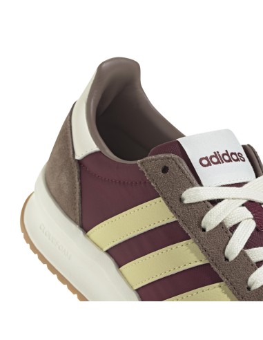 ZAPATILLAS RUN 70S 2.0 COLOR MARRON BURDEO Y BEIG (JQ9589).