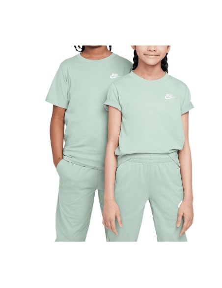CAMISETA NIKE VERDE GS NIÃO (FZ5177-037).