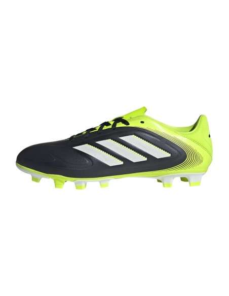 ZAPATILLAS COPA PURE III CLUB NEGRAS VERDE FLUOR FG (JR2896). ZAPATILLAS COPA PURE III CLUB NEGRAS VERDE FLUOR FG (JR2896).