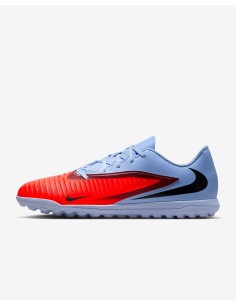 ZAPATILLAS PHANTOM 6 LOW CLUB TURF AZUL NARANJA (HQ2324-400).