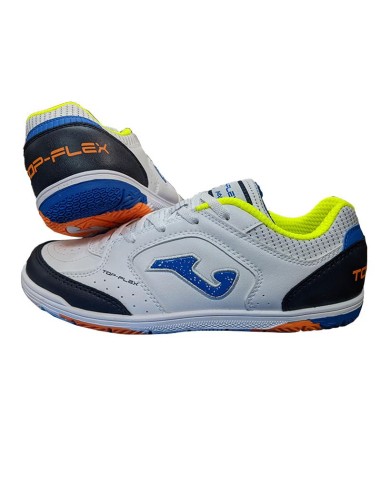 ZAPATILLAS TOP FLEX JR 2502 BLANCO INDOOR (TPJW2502IN).