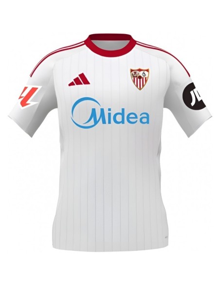 CAMISETA 1º SEVILLA FC 25/26 JUNIOR(JD7411).