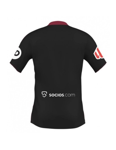 CAMISETA 3º SEVILLA FC 25/26 NEGRA ROJA H(JD7395).