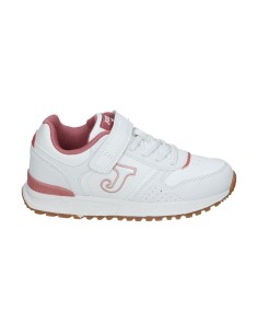 ZAPATILLAS TORNADO BLANCO ROSA 2532 VELCRO(JTORW2532V).