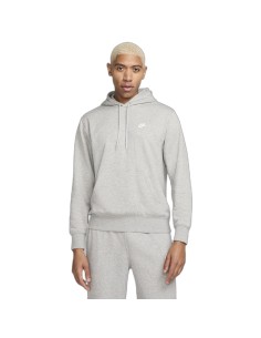 SUDADERA NIKE GRIS CAPUCHA H(FN3866-063).