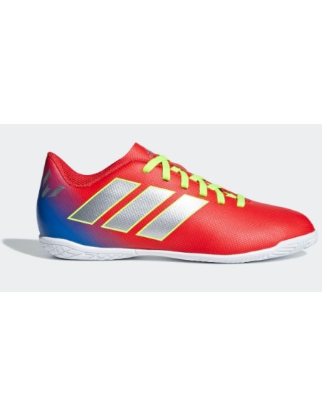 BOTAS DE FUTBOL ADIDAS NEMEZIZ MESSI TANGO 18.4 IN ROJA-AZUL GS NIÑO (CM8639). BOTAS DE FUTBOL ADIDAS NEMEZIZ MESSI TANGO 18.4 IN ROJA-AZUL GS NIÑO (CM8639).