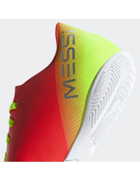 BOTAS DE FUTBOL ADIDAS NEMEZIZ MESSI TANGO 18.4 IN ROJA-AZUL GS NIÑO (CM8639). BOTAS DE FUTBOL ADIDAS NEMEZIZ MESSI TANGO 18.4 IN ROJA-AZUL GS NIÑO (CM8639).