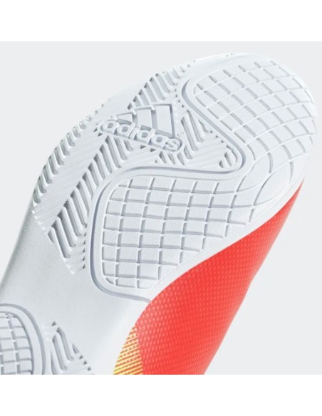 BOTAS DE FUTBOL ADIDAS NEMEZIZ MESSI TANGO 18.4 IN ROJA-AZUL GS NIÑO (CM8639). BOTAS DE FUTBOL ADIDAS NEMEZIZ MESSI TANGO 18.4 IN ROJA-AZUL GS NIÑO (CM8639).