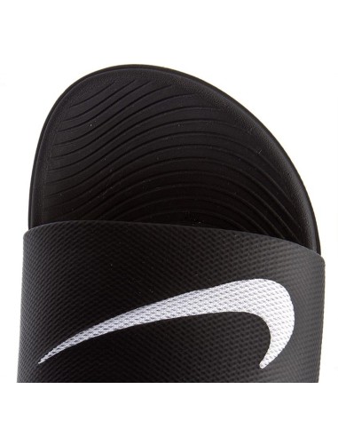 CHANCLAS NIKE KAWA SLIDE NEGRA GS (819352 001).
