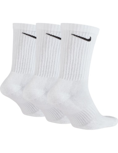 CALCETINES NIKE EVERYDAY CUSHION CREW BLANCO (SX7664-100).