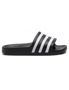 CHANCLAS ADIDAS AQUA NEGRA- BLANCA HOMBRE (F35543). 2