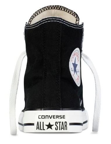 BOTAS CHUCK TAYLOR ALL STAR CLASSIC NEGRA MUJER (M9160C).