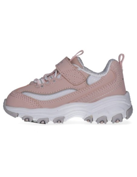 skechers d'lites rosas